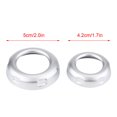 thumbnail image 2 of Air Conditioning Knobs Trim,5Pcs Car Volume & Volume Air Conditioning Knobs Trim Air Conditioning Button Trim Exquisite Design, 2 of 7