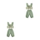 thumbnail image 3 of Jumpingount Conjunto de ropa de verano para niñas, pantalones holgados sin mangas con espalda descubierta, Top fino para bebé, jersey con ciento veinte 2Conjunto, 3 of 6