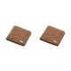 thumbnail image 1 of Guardurnaity Carteras de moda para hombre, tarjetero de diseño corto de PU, monedero de bolsillo con cremallera para hombre, bolso de mano, Color café corto 2piezas, 1 of 6
