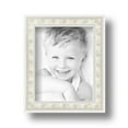thumbnail image 2 of ArtToFrames 4" x 5" White Square Star Emboss Picture Frame, 4x5 inch White Wood Poster Frame (WOM-5125),  Pack, 2 of 7
