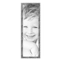 thumbnail image 2 of ArtToFrames 12" x 38" Hammered Steel Metallic Picture Frame, 12x38 inch Silver Wood Poster Frame (WOM-5264),  Pack, 2 of 7
