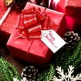 thumbnail image 3 of Christmas Gift Bows Set 24PCS Flower Star Bows for Gift Box Wrapping Party Decoration, 3 of 10