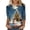 CR4, variant on Darzheoy Womens Christmas Tops Casual Printed Round Neck Mid-Length 3/4 Sleeve Sweatshirts Drop Shoulder Loose Solid Color Graphic Blouses