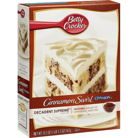 Betty Crocker Cinnamon Swirl Cake Mix Betty Crocker Cinnamon Swirl Cake Mix