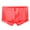 Red, variant on zeranth Men Boxers Breathable Elastic Mesh Low Waist Ice Silk Cooling Anti-septic See-through Men Panties Men Underwear