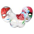 thumbnail image 4 of Máscara de Halloween de 10 piezas Máscaras de plástico para manualidades y pintura para niños ideales para fiestas de cumpleaños infantiles y carnaval. Ormromra 2034436-2, 4 of 9