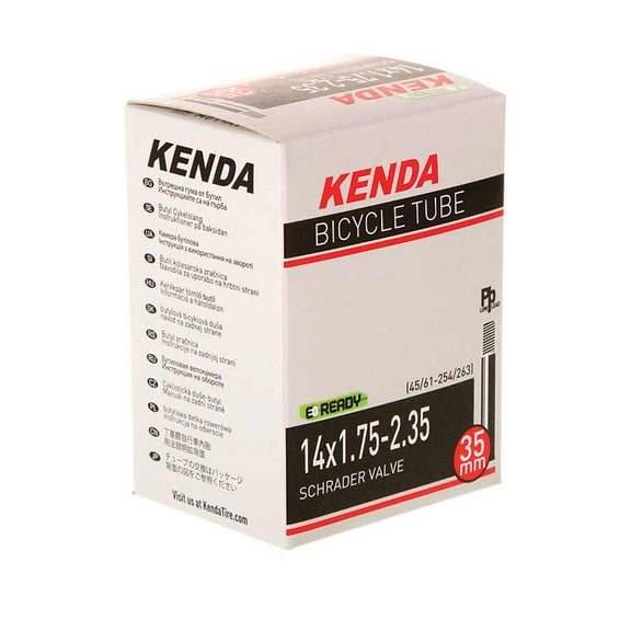 Kenda Schrader Tube Schrader, Length: 35mm, 14'', 1.75-2.35