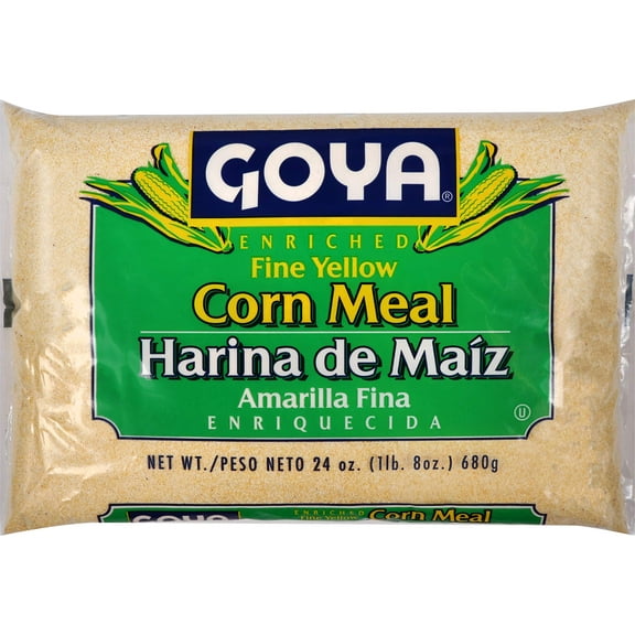 Goya Fine Yellow Corn Meal, 24 Ounce each, Pack of 2