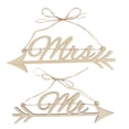 thumbnail image 2 of Paquete De 2 Wooden Decor Wedding Engagement Party Accessories, 2 of 8