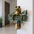 thumbnail image 5 of Resin Welcome Doorbell with Frog Illustration for Homes, Weather-Resistant and Easy to Mount, 5 of 9