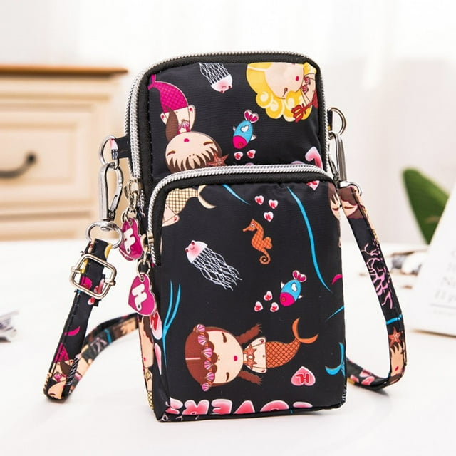 Sac de Cellulaire pour Femme avec Grande Capacité, Design à Sangle de Poignet pour Extérieur, École, Bureau, Trajets