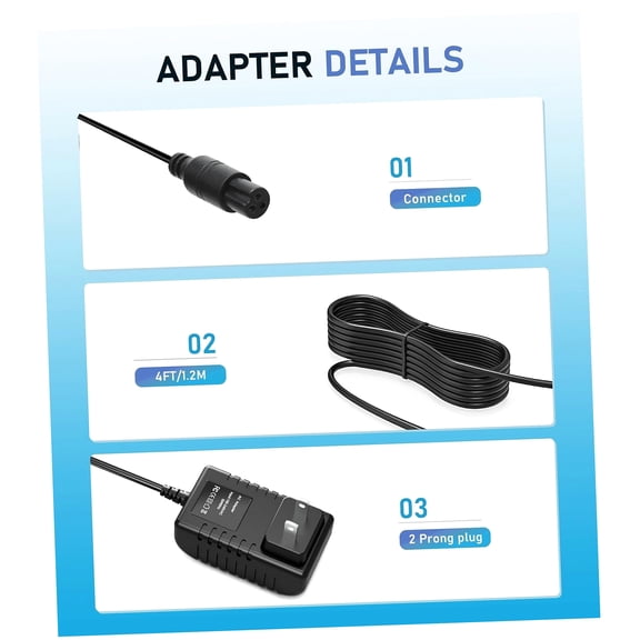 For Jetson Input And Stereofly, 29.4V 2A Battery Charger With 8mm 3-Pin Connector And LED Light