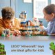thumbnail image 4 of LEGO Minecraft The Llama Village 21188 Building Set; Fun Animal Toy; Opening House; Gaming Gift for Kids Aged 9+ (1,252 Pieces) LEGO -, 4 of 6