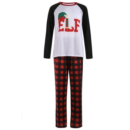

MERSARIPHY Christmas Family Two Piece Suit Pajamas