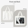 thumbnail image 2 of Yiaed Butterfly Angel Wings Art Print Fluffy Shoulder Bag Plush Bags Women Ladies Tote Bag Fluffy White Furry Purse Handbag for Autumn and Winter, 2 of 7