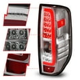 thumbnail image 4 of ANZO 2005-2021 Nissan Frontier LED Taillights Chrome Housing/Clear Lens - 311445, 4 of 11