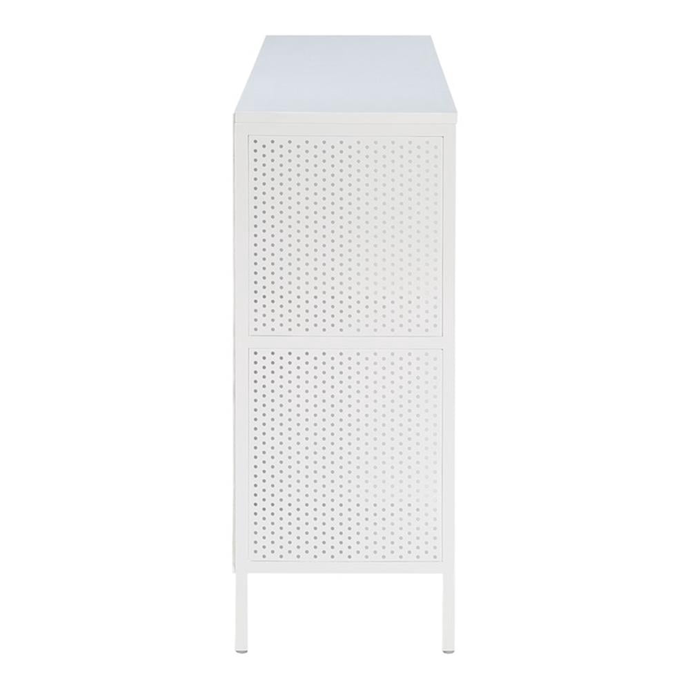 Ace 8 Cube Bookcase/Storage in White Engineered Wood