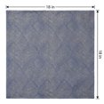 thumbnail image 6 of Unique Bargains 6 Pack Cotton Washable Reusable Dinner Napkins for Events Blue 18"x18", 6 of 6