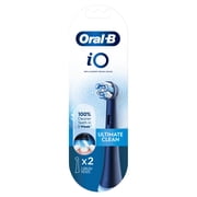 رؤوس فرشاة أسنان Oral-B، رؤوس فرشاة iO Ultimate Clean البديلة، بيضاء، عدد 2