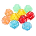 thumbnail image 2 of 10pcs 12 Un Lado Poliédricos D12 Despejan Para Las Mazmorras Y Baoblaze Dados poliédricos, 2 of 7