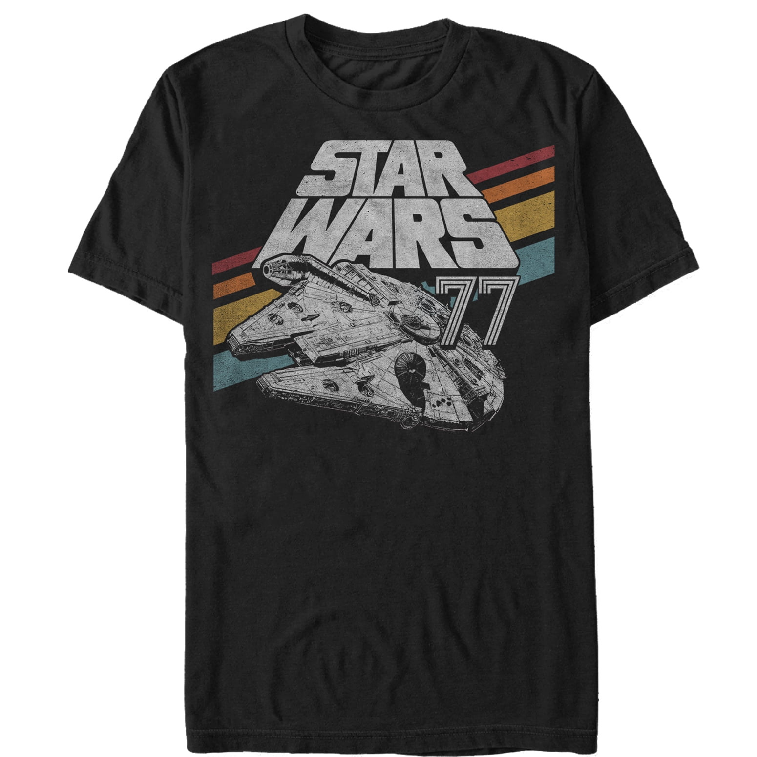 Vintage 90s STAR WARS Millennium Falcon Tie Fighter Death Star Tshirt Size Kids XLarge Clothing Unisex Kids Clothing Tops & Tees 