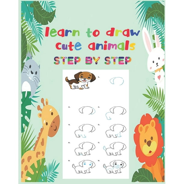 learn to draw cute animals step by step: Turtle, koi fish, Hippo, Baby Elephant, Baby Fox, Baby tiger, Octopus, Pusheen the cat, Baby seal, Narwhal, Racoon, Eagle head, Goofy, Bull, Dragon lizard, learn to draw cute animals step by step: Turtle, koi fish, Hippo, Baby Elephant, Baby Fox, Baby tiger, Octopus, Pusheen the cat, Baby seal, Narwhal, Racoon, Eagle head, Goofy, Bull, Dragon lizard,