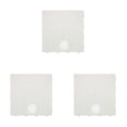 thumbnail image 1 of 3 Pcs White 2.6mm Fuse Beads Square Pegboard, 104 Pin Pixel Art Board, Craft Bead Board for Diy Bracelet Making, 1 of 5