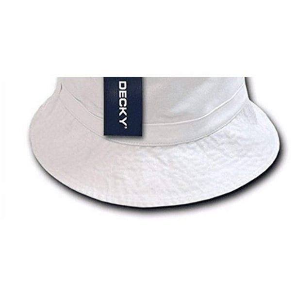 DECKY Polo Bucket Hat WHITE S M