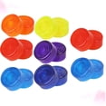 thumbnail image 2 of KAKOWELY 16pcs Guitar Effect Footswitch Topper Foot Nail Pedal Topper Anti-Slip Colorful Protection for Guitar Pedal Effect (Mixed Type),0.94"X0.94"X0.47", 2 of 5