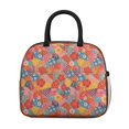 thumbnail image 2 of Womens Pioneer Flower Floral Print Pattern Lunch Box for Work,Insulated Lunch Bag for Women,Loncheras Para Mujer,Leakproof Adult Lunch Bag for Work,Beach,Travel,Picnic,Camping, 2 of 6