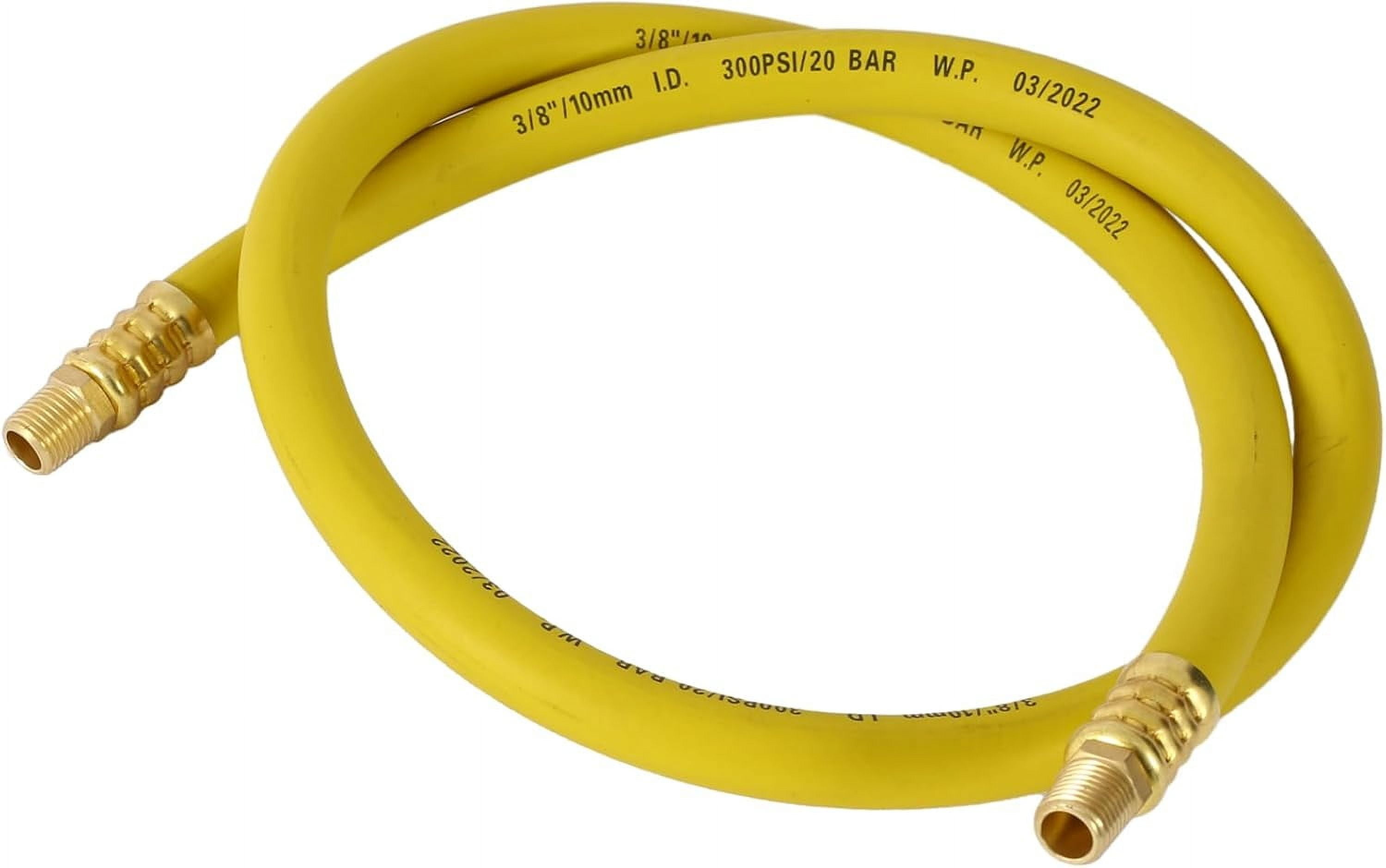3/8" Inch x 50' Feet Retractable Air Hose Reel, Air Compressor Hose Reel, Air Tool Hose Reels, Pneumatic Hose Reel Max 300 PSI