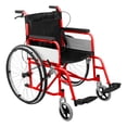 thumbnail image 1 of Silla De Ruedas Con Freno En Agarraderas Carre SRC-001R Plegable Economica - Rojo, 1 of 2