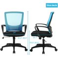 thumbnail image 4 of Office Chair Ergonomic Computer Chair Mesh Desk Chair Swivel Chairs, 4 of 7