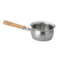 thumbnail image 3 of Cacerola japonesa con mango largo de madera para camping, restaurante y hogar. Estilo B, 3 of 9