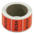 thumbnail image 2 of 2 in. x 1.5 in. Self-Adhesive Shipping and Handling Rush Labels - Red/Black (1-Roll), 2 of 3