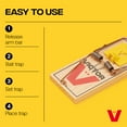 thumbnail image 6 of Victor Easy Set Extended Trigger Rat Trap - Wooden Rat Trap, 6 of 8