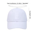 thumbnail image 2 of Satin lined baseball cap and dad hat, UV protection casual hats, womens summer outdoor Lovers Letter Embroidered Baseball Cap Fashion All Sunscreen Cap, 2 of 2