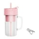 thumbnail image 5 of Licuadora portátil de tamaño personal para batidos y smoothies con 6 cuchillas Rosa, 5 of 9