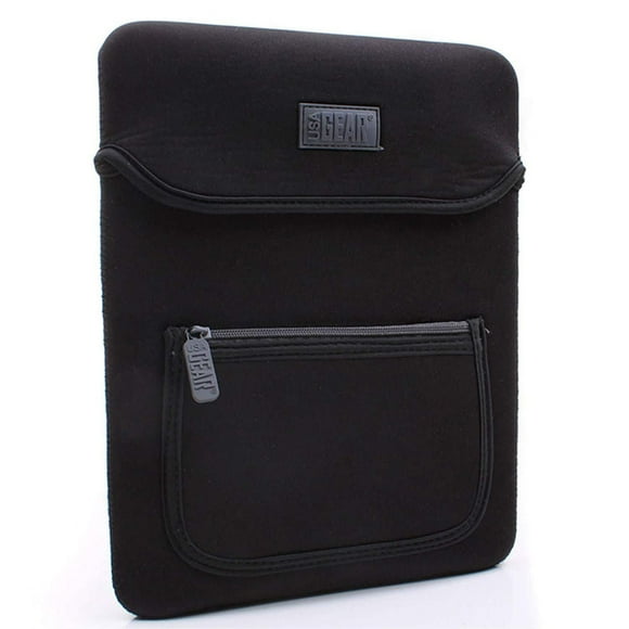 USA Gear Portable Tablet Case with Durable Padded Neoprene, Carrying Handle & Accessory Pocket