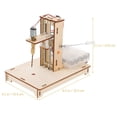 thumbnail image 3 of EIGTHTAIL DIY Mini Bench Drill Small Table Crafts Press Benchtop Decor for Office Wood Child, 3 of 6