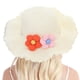 thumbnail image 5 of Sombrero de mujer con circunferencia de 56-58 cm, sombrero de paja de verano y conjunto de bolso de paja, sombrero de playa, 5 of 5