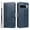 Blue, variant on ELEHOLD Wallet Case for Google Pixel 10 Pro XL, Shockproof Leather Folio Kickstand Case with Card Slots and Strap,Purple