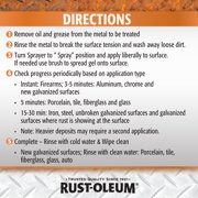 Rust-Oleum Rust Dissolver Gel Spray-300112, 32 oz