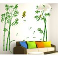 thumbnail image 3 of 1 juego elegante bambú verde extraíble DIY pared arte pegatina decoración calcomanía para decoración de pared JAMW Sencillez, 3 of 5