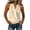 Beige, variant on Womens Sleeveless Tops Casual V Neck Blouses Wrap Front Tie Side Linen Blend Tank Shirt Clothes