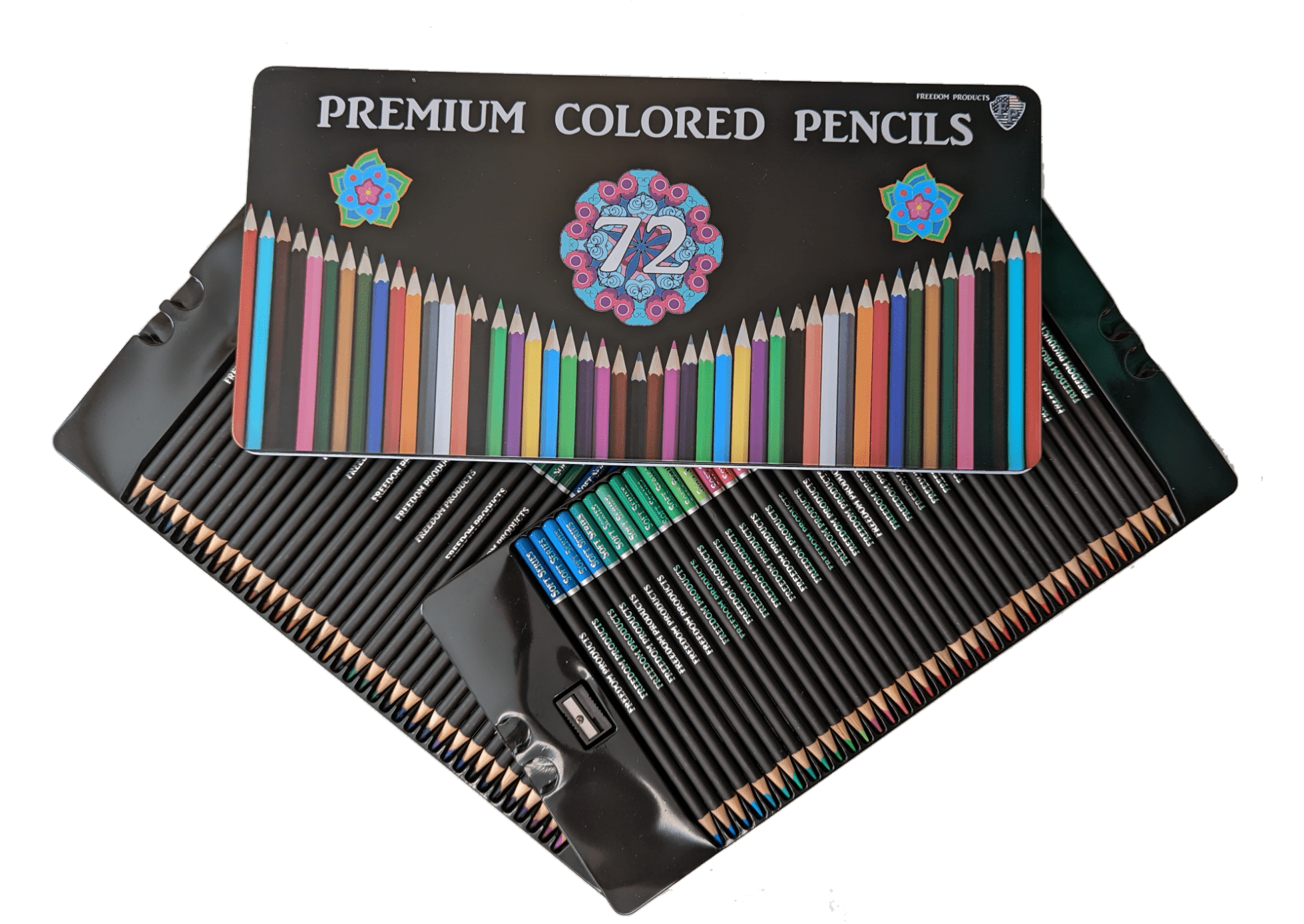 72-piece colored pencil set