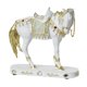 thumbnail image 4 of Estatua de caballo, decoración, adorno de mesa, artesanía, regalo, centro de mesa de escritorio, colección de resina Blanco, 4 of 9