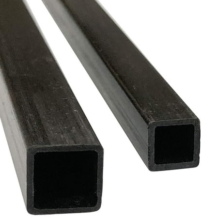 

(1) KARBXON – 4mm x 4mm x 1000mm PULTRUDED – Square-Carbon Fiber Tube - Square Hollow Carbon Fiber rods – Square Pure Carbon Fibre Tubes - Lightweight High Strength Carbon Fiber Shaft (1) Tube