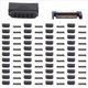 thumbnail image 1 of 100 Pares de Enchufes L29- de 5 Orificios Macho, Conector Macho , Puerto Serie, Conector de Alimentación 15P, Enchufe y Carcasa, 1 of 10