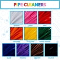 thumbnail image 5 of 100pcs John Bead Pipe Cleaners 6mm Pink Fluffy Chenille Stems for Art School Craft Supplies Decorations, 5 of 6